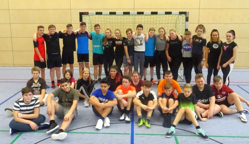Teams der 7. und 8. Klassen